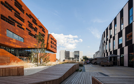 Blick über den Campus WU
