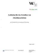 Leitfaden Abschlussarbeiten