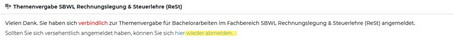 Abmeldung ReSt BA