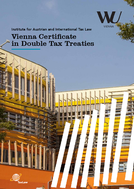 Brochure "Vienna Certificate in Double Tax Treaties"
