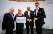 Ewald Nowotny, Edeltraud Hanappi-Egger, Robert Holzmann und Harald Mahrer (c)OeNB