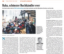 Falter-Artikel zur Schließung der ÖGB-Buchhandlung