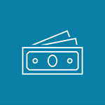 Here you see an icon for financial support.