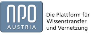 npoAustria Logo Claim 3D rund
