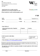 Application form F35