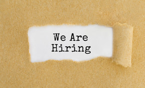 image with text "We Are Hiring"