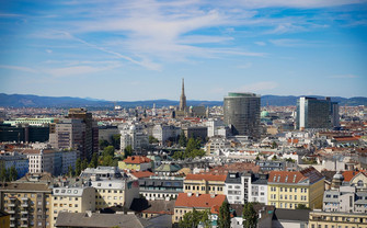 [Translate to English:] Vienna city view