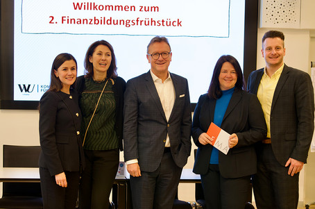 2. Finanzbildungsfrühstück am 4. November 2025