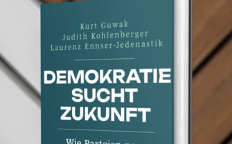 [Translate to English:] Demokratie sucht Zukunft