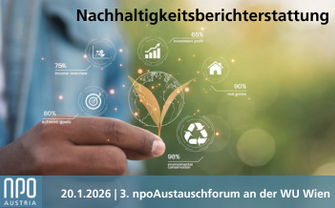 3. npoAustauschtreffen Nachhaltigkeitsberichterstattung