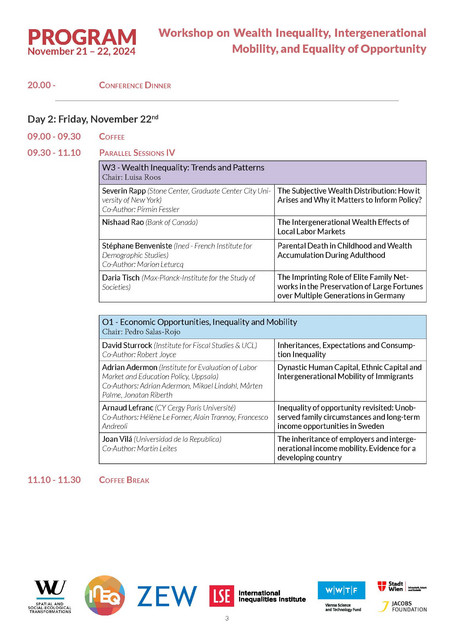 Bild vom Workshop Programm - Site 3