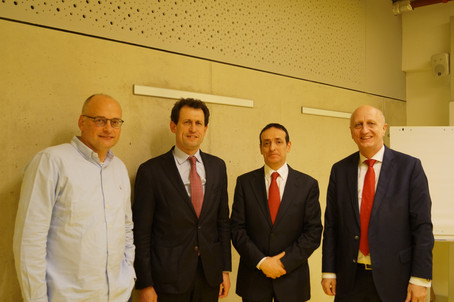 Prof. Holoubek, Prof. Grabenwarter, Dr. Schanda, Prof. Linbacher