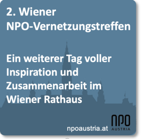 2. Wiener NPO-Vernetzungstreffen