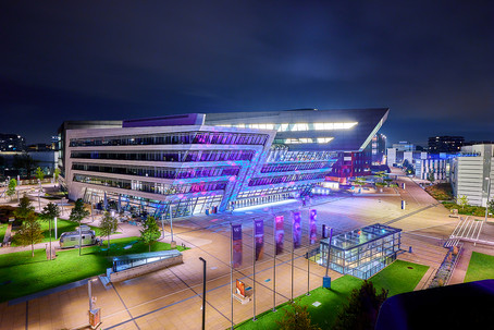 LC building at night