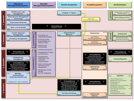 Grafische Darstellung - Studienplan 2026