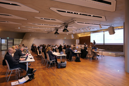 Wide shot of the participants of the CJEU conference 2025