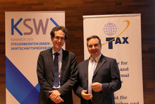 Prof. Alexander Rust und Erster Vizepräsident KSW Klaus Hilber
