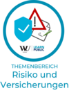 Badges Risiko und Versicherungen 