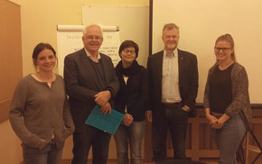 Franziska Lessky bei der Vth International Summer School on Higher Education Research an der Higher School of Economics in St. Petersburg