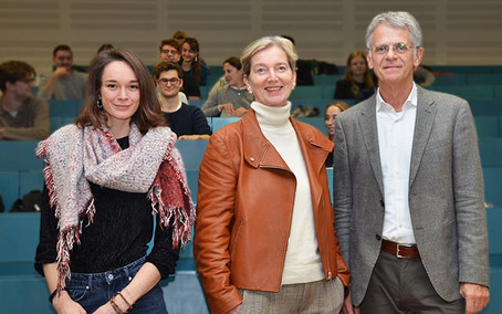 Foto Gabriele Faber Wiener, Andre Martinuzzi und Anja Grüll