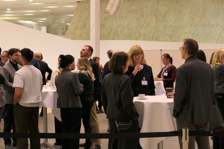 Lunch break at the Forum during the CJEU Conference 2025