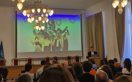 Michael Posch und Gerhard Geissler mit "Presenting Effectively in Times of Digitalization" an der School of Economics and Business in Sarajevo im Mai 2026