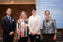 Gabriel Lentner, Karin Heitzmann, Marlene Engelhorn und Katharina Pistor