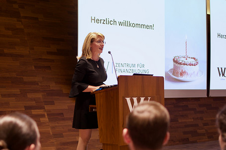 1. Geburtstag des WU Zentrums für Finanzbildung am 12. September 2024