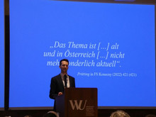 Symposium Bindungswirkungen zwischen Verfahren, November 2022