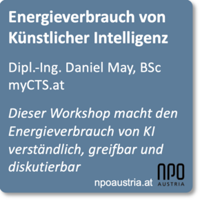 Energieverbrauch von KI Sujet
