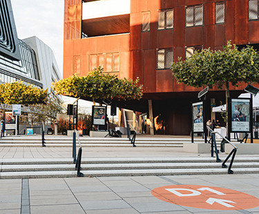 [Translate to English:] Die Outdoor Gallery der WU Wien