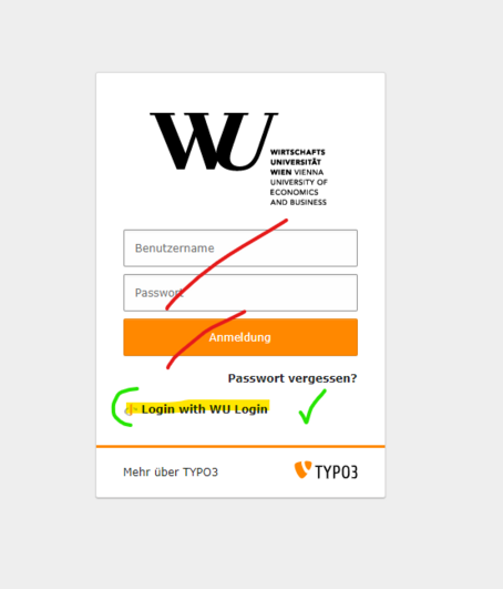 LogIn WU