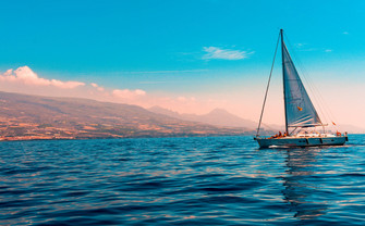 Boat on a lake