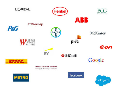 Logos of several current CEMS Partners