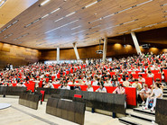 Vortrag im Audimax für Erstsemestrige
