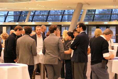 Lunch break at the Forum during the CJEU Conference 2025