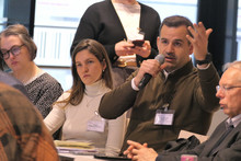 Question from audience during panel 2