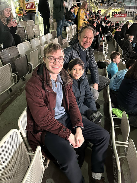 Buddys in Eishockeystadion