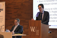 Prof. Alexander Rust während seiner Präsentation