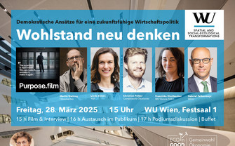 Einladung WU Event Wohlstand neu denken