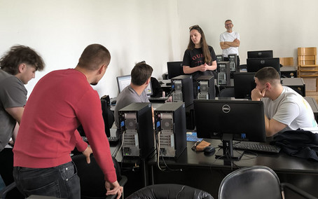 Michael Posch und Gerhard Geissler mit "Presenting Effectively in Times of Digitalization" an der School of Economics and Business in Sarajevo im Mai 2026