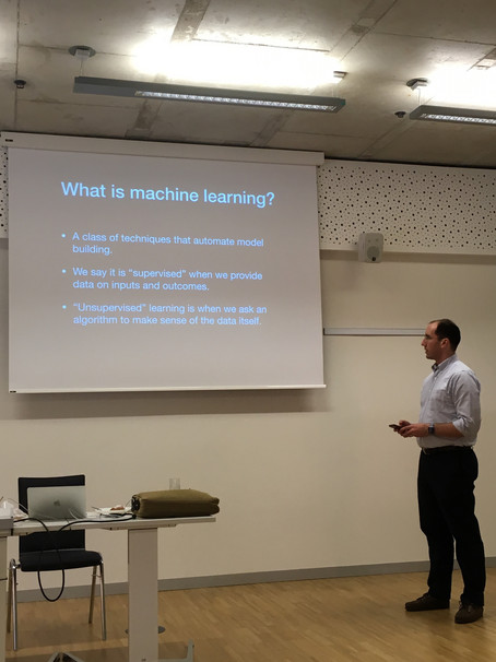 Prof. Kiley's Workshop zu Machine Learning