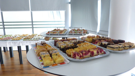 Buffet bei der Veranstaltung: "EU und Freie Berufe"