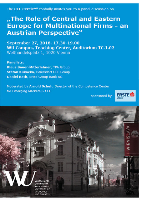 The Role of Central and Eastern Europe for Multinational Firms – An Austrian Perspective