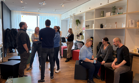 Zeigt Teilnehmende des Innovation Trainings