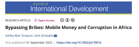 Article Screenshot Mobile Money