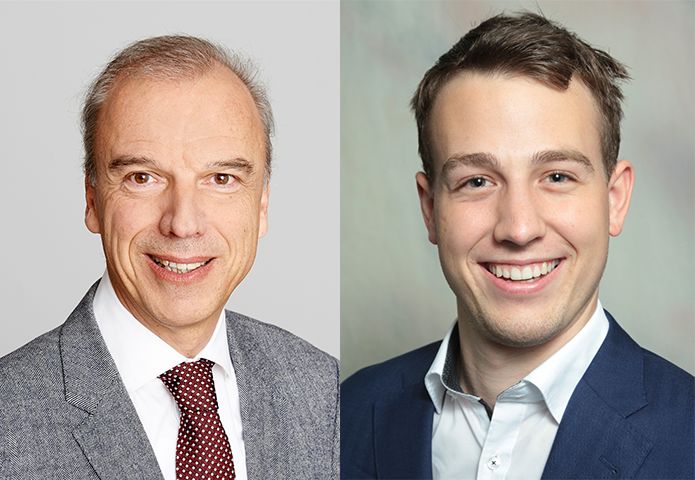 Arnold Schuh und Ferdinand Mayrhofer