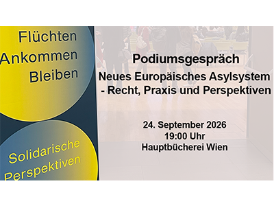 Integrationshaus Ankündigung Podiumsdiskussion