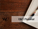 EBC 1 Tutorial