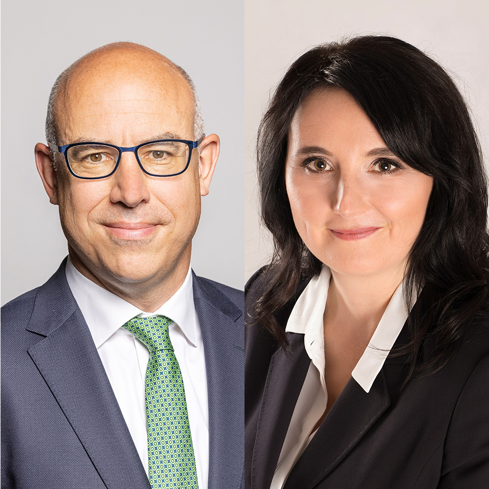 Gabriel Felbermayr und Gerlinde Fellner-Röhling
